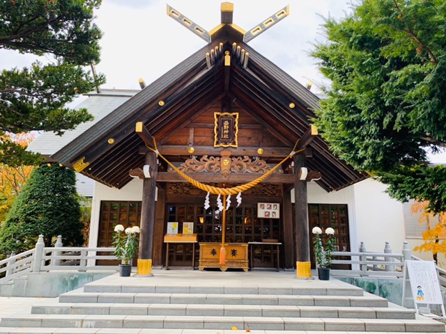 旅行　北海道　西野神社